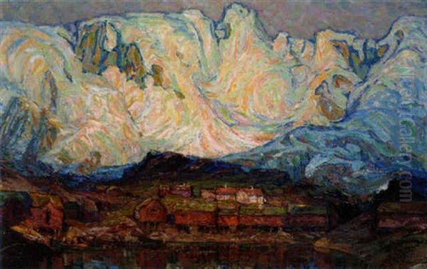 Blanande Berg, Lofoten - view 1