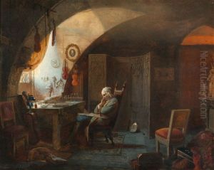 Antonio Stradivari In Seinem Atelier