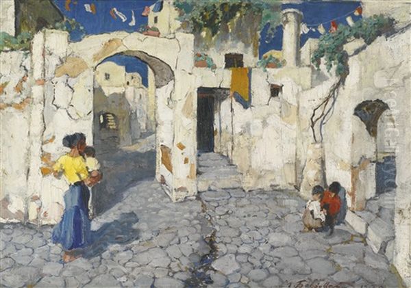Italian Street Scene - view 1