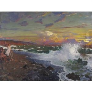 Glorious Sunset by Grigori Mikhailovich Bobrovsky