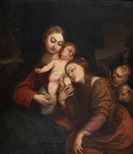 Desposorios Misticos De Santa Catalina by Pedro Anastasio Bocanegra