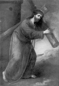 Le Christ Portant La Croix by Pedro Anastasio Bocanegra