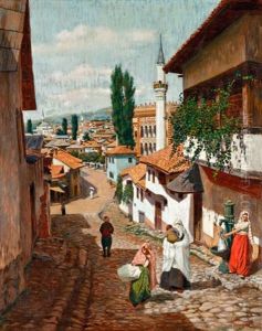 Szarajevoi Utcareszlet by Spiro Bocaric