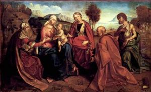 Sacra Conversazione by Boccacio Boccaccino