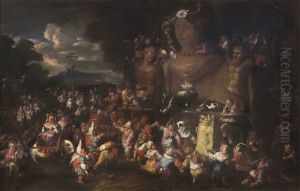 An Allegory Of Marriage by Faustino Bocchi