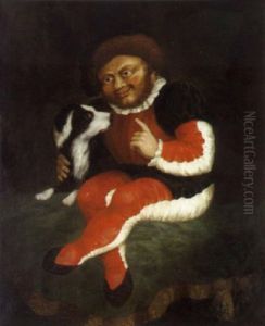 Bildnis Eines Hofzwergs Mit Seinem Hund Bildnis Eines Hofzwergs Mit Seinem Hund