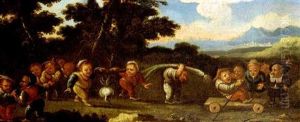 Lilliputians Cavorting