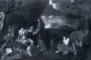 A Mythological Subject by Clemente Bocciardo