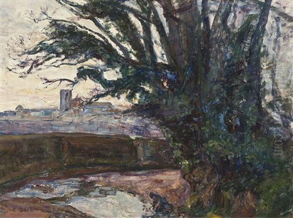 Paysage Avec Lavandiere En France - view 1