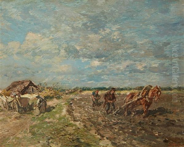 Landscape With Ploughmen - view 1
