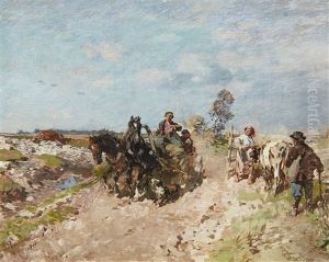 Landscape With A Hay Cart Landscape With A Hay Cart