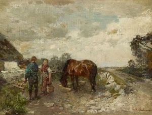 Estnische Bauern