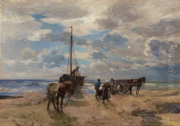 Fischer Am Strand - view 1