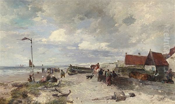 Hollandisches Strandleben - view 1