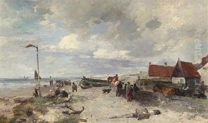 Hollandisches Strandleben