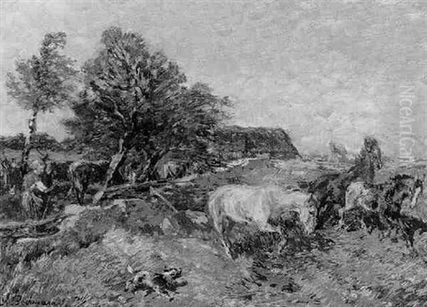 Pferde Auf Der Weide - view 1