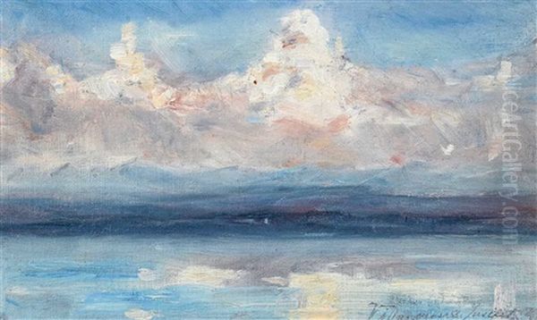 Nuages Sur Le Leman - view 1