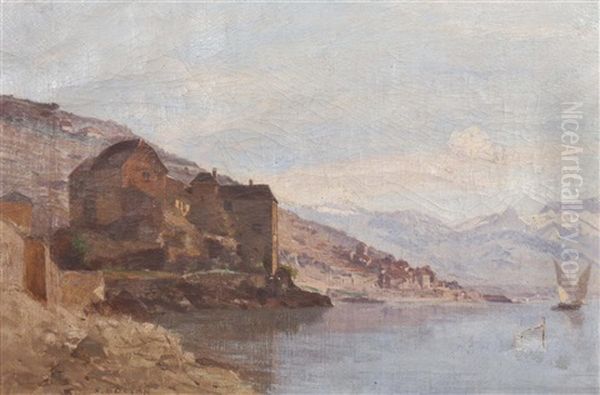 Chateau De Glerolles Et Le Lac - view 1