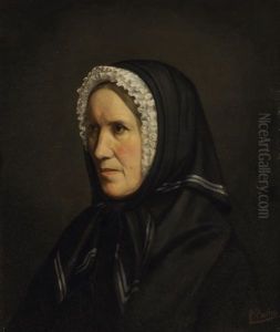 Portrait Suzanne-catherine Matthey-doret, Grossmutter Des Kunstlers Portrait Suzanne-catherine Matthey-doret, Grossmutter Des Kunstlers