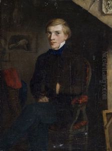 Portrait De Benjamin Archinard by Francois-Louis-David Bocion