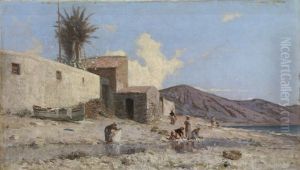 Les Lavandieres Aupres De San Remo