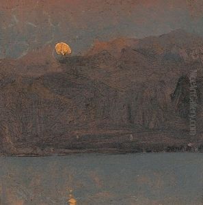 Clair De Lune, De Glerolles by Francois-Louis-David Bocion