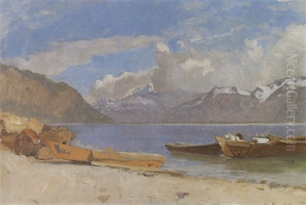 Seeufer Bei Chillon - view 1