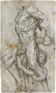 : Study After The Laocoon by Achille Alberti