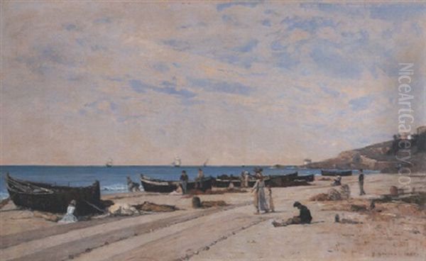 Bord De Mere A Bordighera - view 1