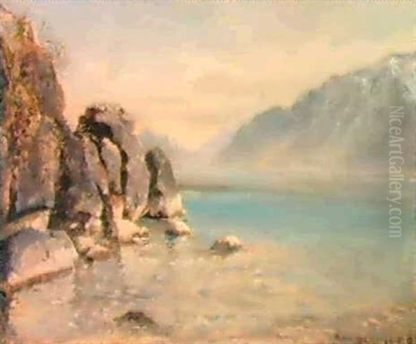 Seeuferlandschaft Bei Rivaz Am Genfersee - view 1