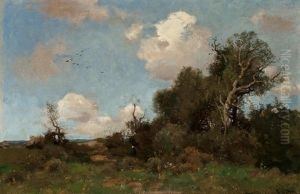 Peasant Woman Walking Through Landscape Peasant Woman Walking Through Landscape