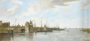 View Of Kampen Harbor