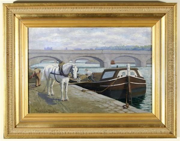 Unloading The Riverboat - view 1