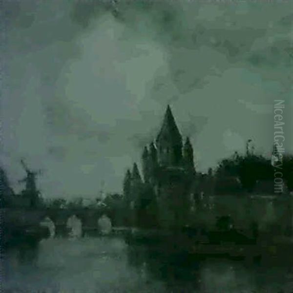 A Riverside Town - view 1