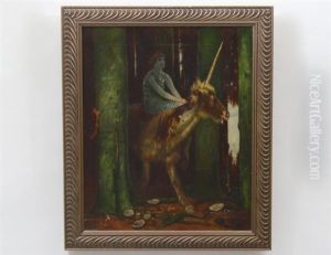The Silence Of The Forest by Arnold Boecklin
