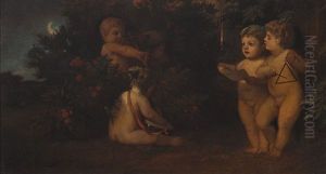 Kinderstandchen by Arnold Boecklin