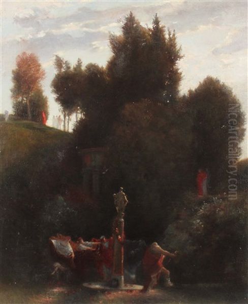 Reigen In Romischem Garten - view 1