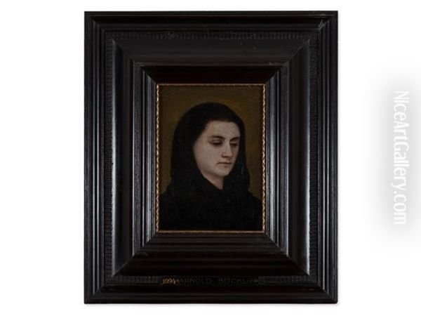 Mrs. Bocklin With Black Veil - view 1