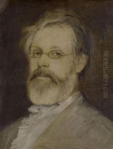 Bildnis Von Friedrich Weber by Arnold Boecklin