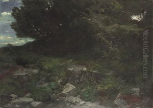 Am Waldrand by Arnold Boecklin