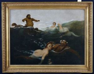 Im Spiel Der Wellen by Arnold Boecklin