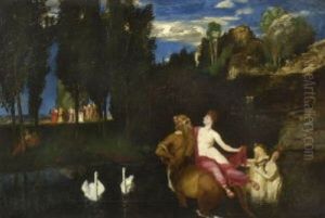 Die Gefilde Der Seligen by Arnold Boecklin