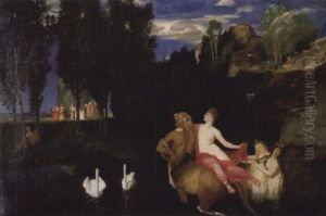 Gefilde Der Seligen by Arnold Boecklin