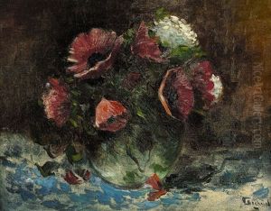 Stillleben Mit Klatschmohn by Carlo Boecklin