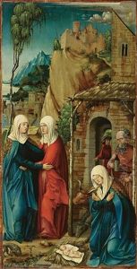 Heimsuchung Und Geburt Christi by Christoffel Bockstorfer