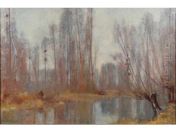 Bord De Vesle En Automne - view 1