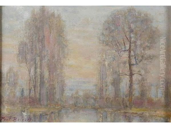 Bord De Vesle En Hiver - view 1
