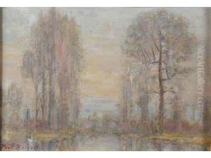 Bord De Vesle En Hiver