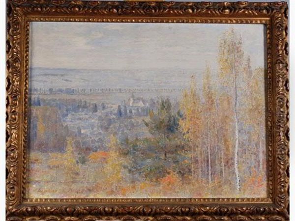 Vue Sur Villers Allerand En Automne - view 1
