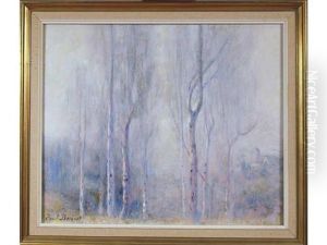 Les Bouleaux De Villers Allerand by Paul Bocquet